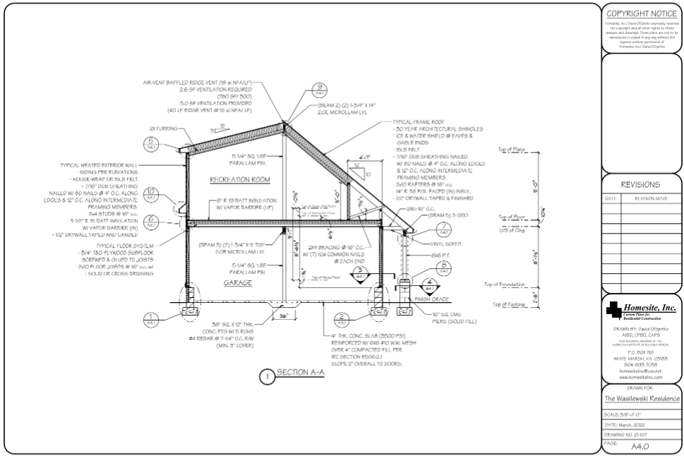 Northern Neck Home Addition Detailed Planning