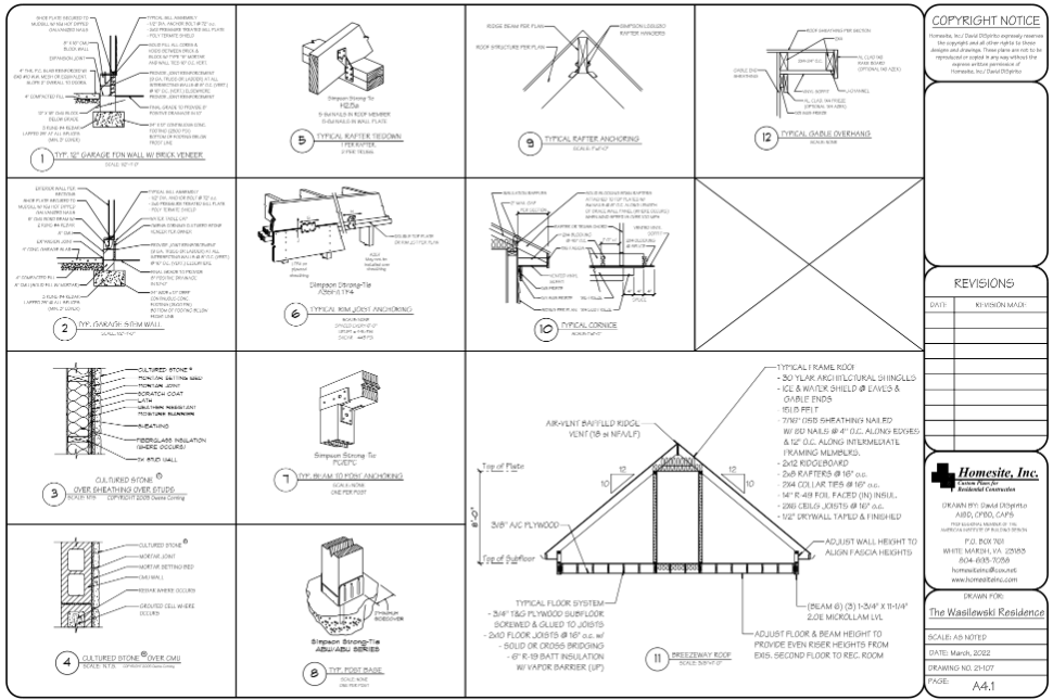 Northern Neck Home Addition Detailed Planning 2