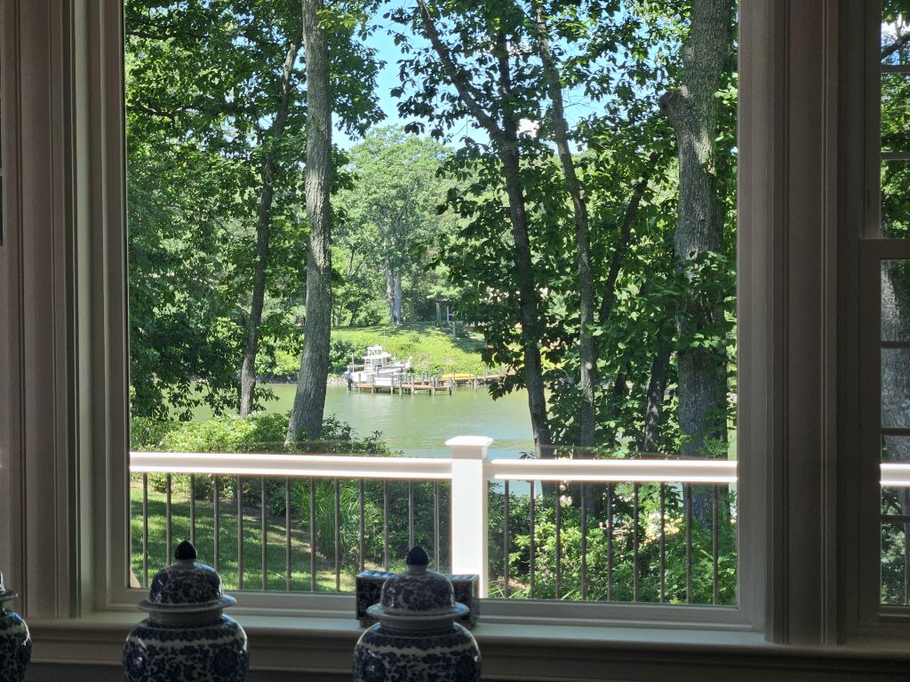 Kitchen Addition with view of Moran Creek Waterway