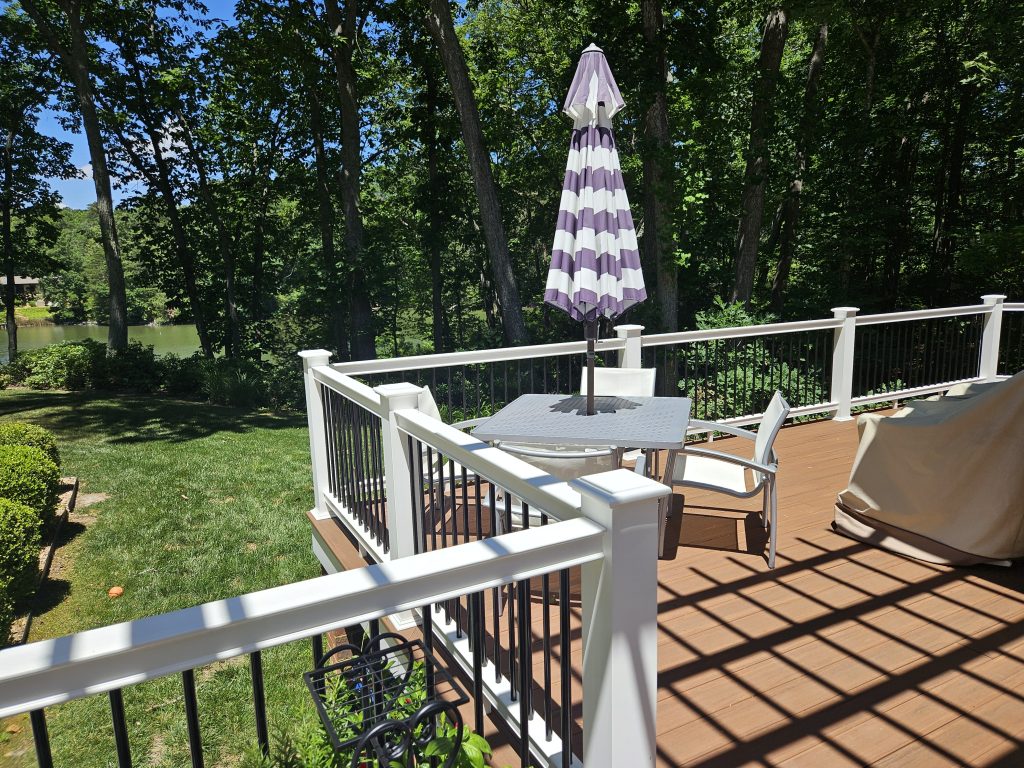 New Deck for Morgan Creek Home Addition