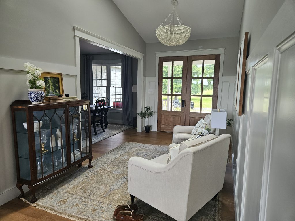 Entrance to Northern Neck Home Remodel