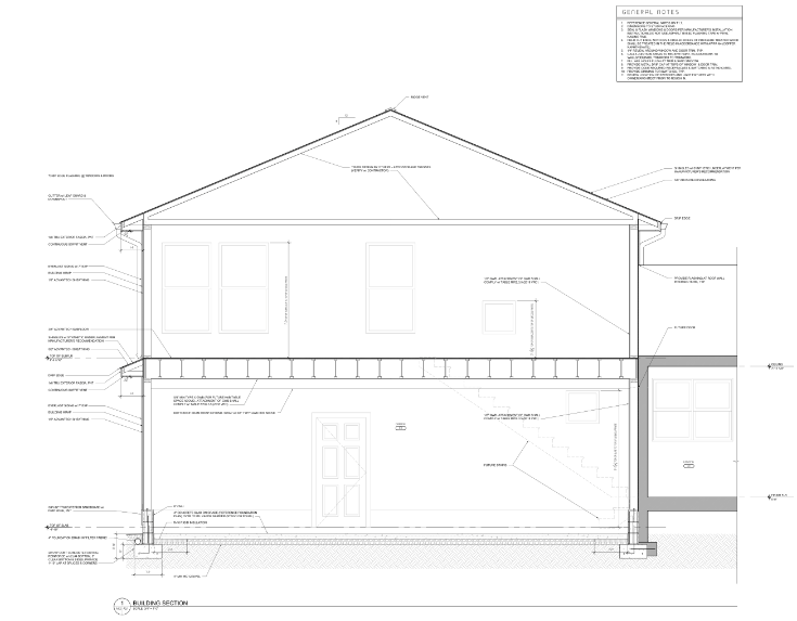 Design of Interior of new addition for garage and living space